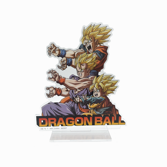 Support Acrylique Dragon ball  (famille goku)